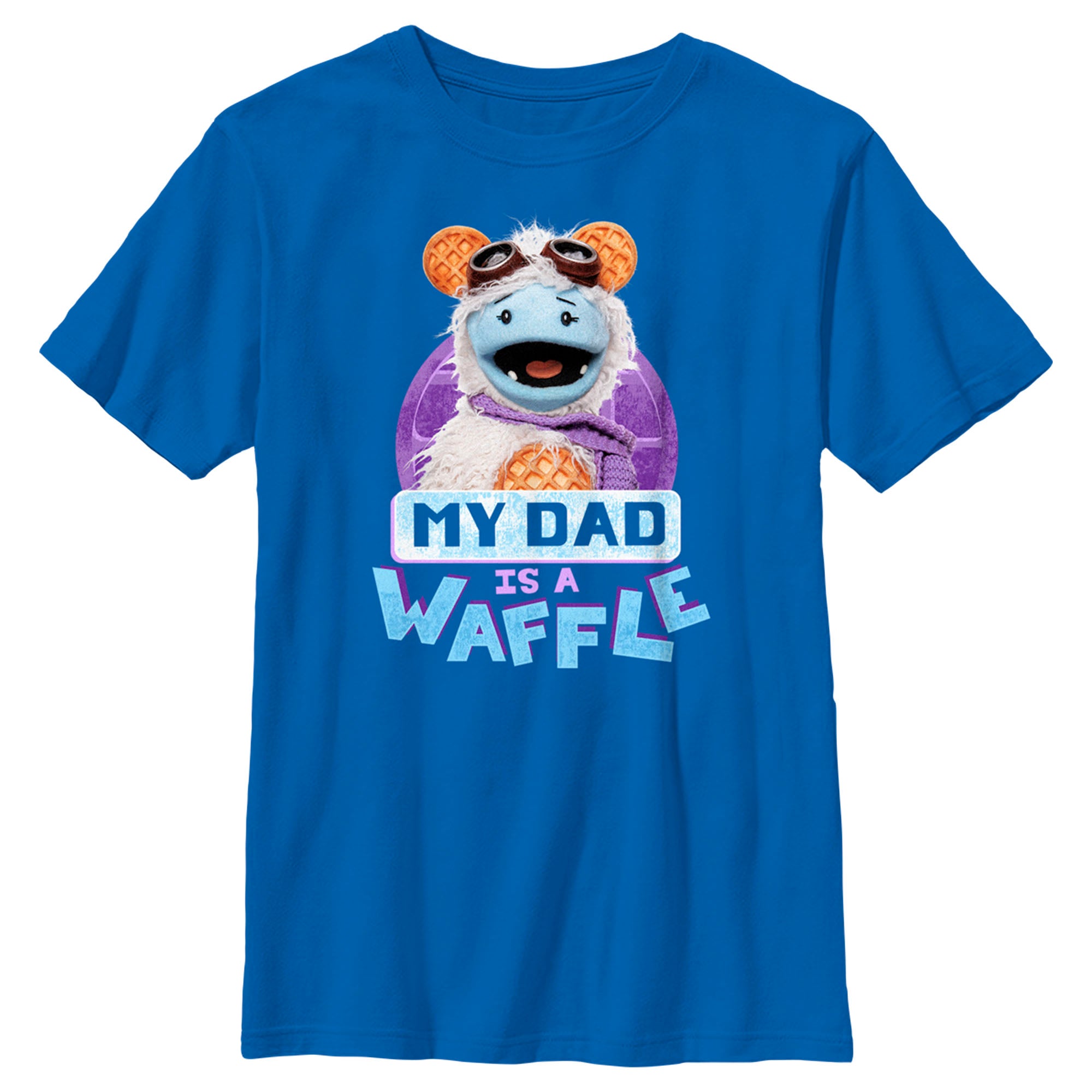 Boy’S Waffles + Mochi My Dad Is A Waffle T-Shirt