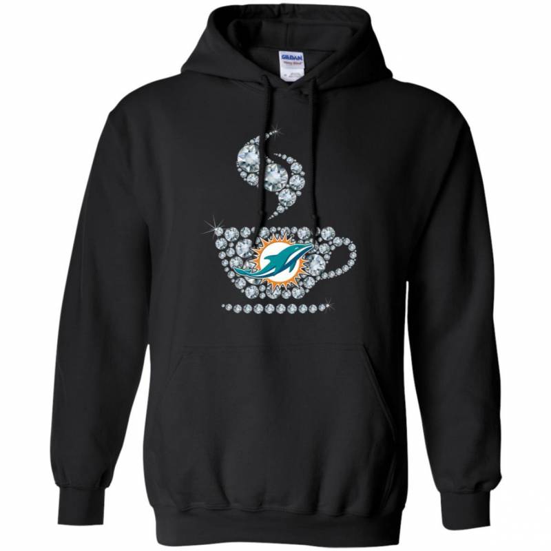 Miami Dolphins Coffee Diamond shirt Hoodie