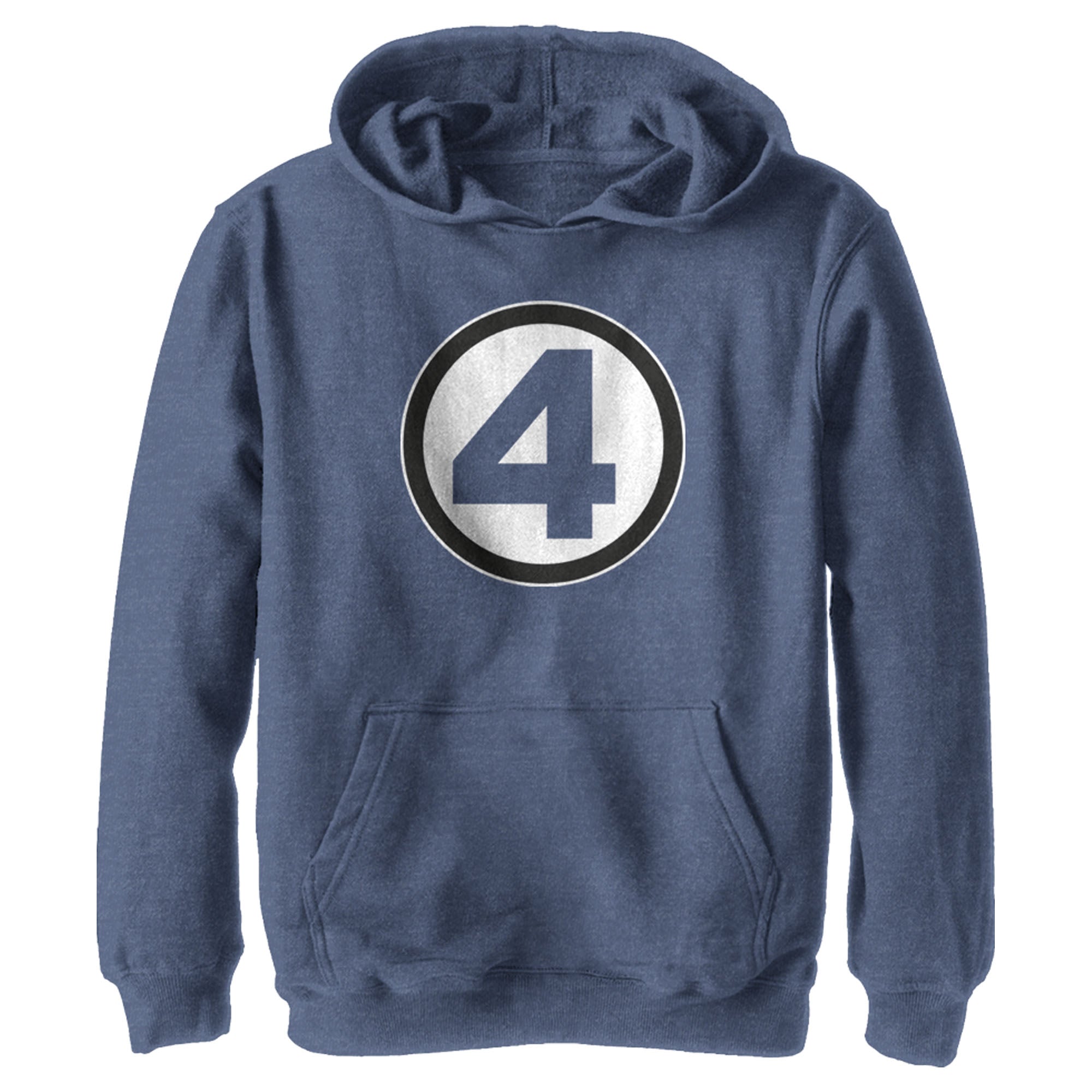 Boy’S Marvel: Fantastic Four Classic Logo Pull Over Hoodie