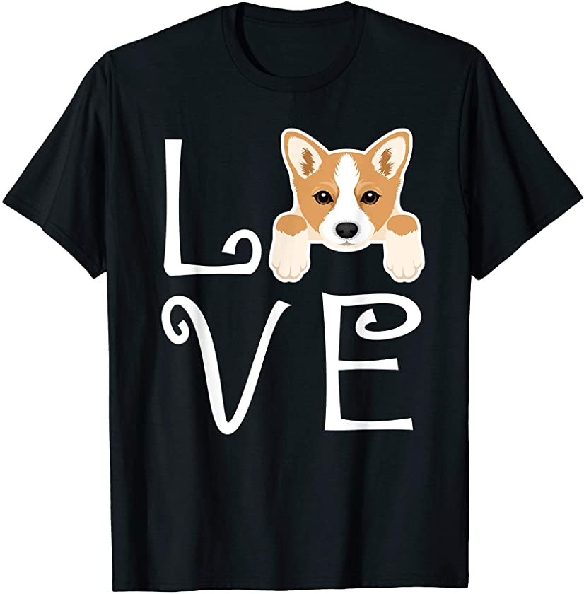 Corgi Love Dog Owner Welsh Corgi Puppy T-Shirt