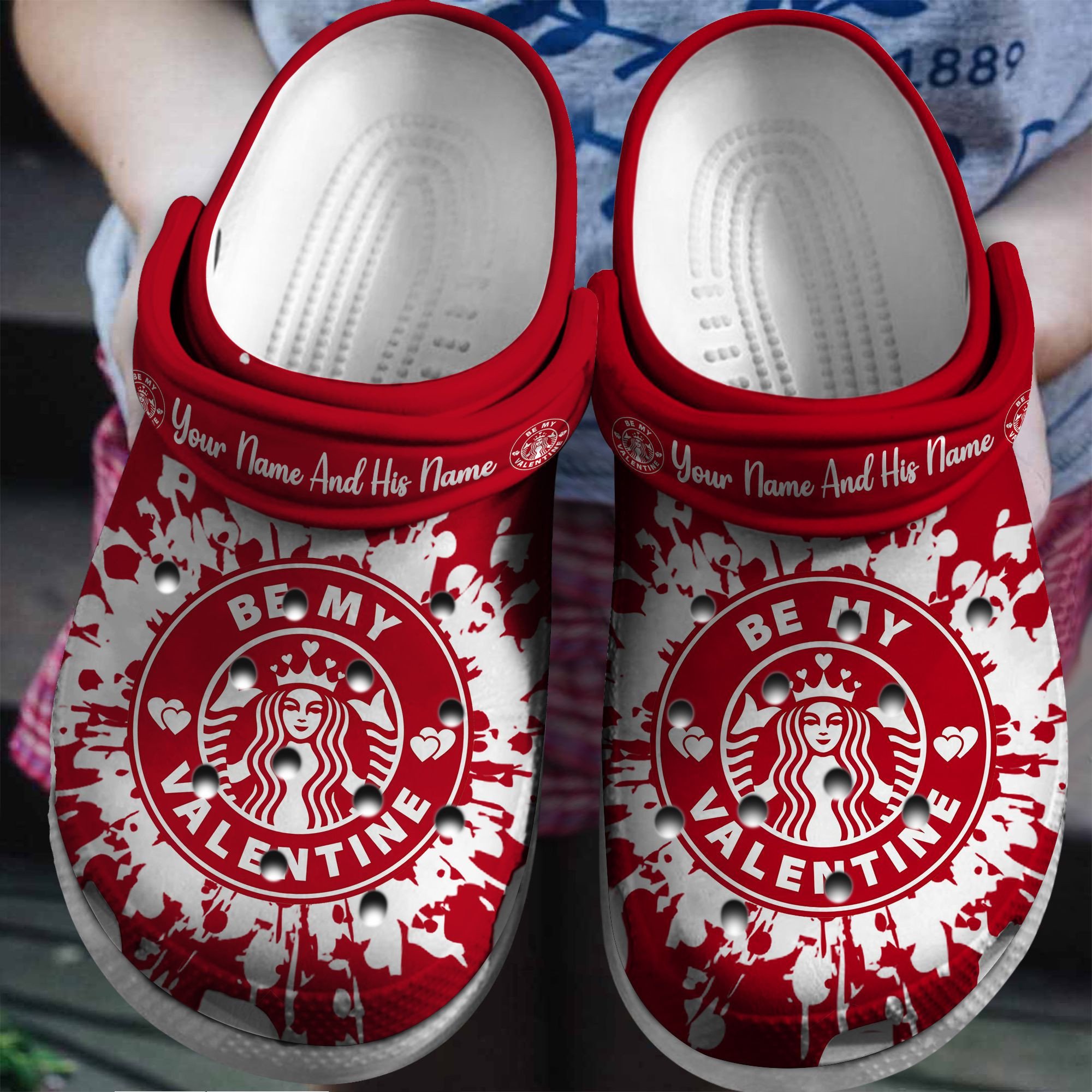 Starbucks Crocs Crocband Clogs Shoes Comfortable For Men Women and Kids 6