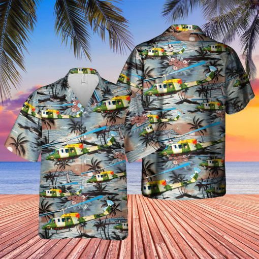 British Army Bell 212 Helicopter Hawaii Shirt Unisex Adult Ha98122