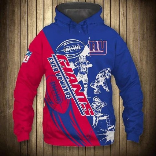 New York Giants Ever Up Wards 3D Hoodie Gift For Fan Football Lovers