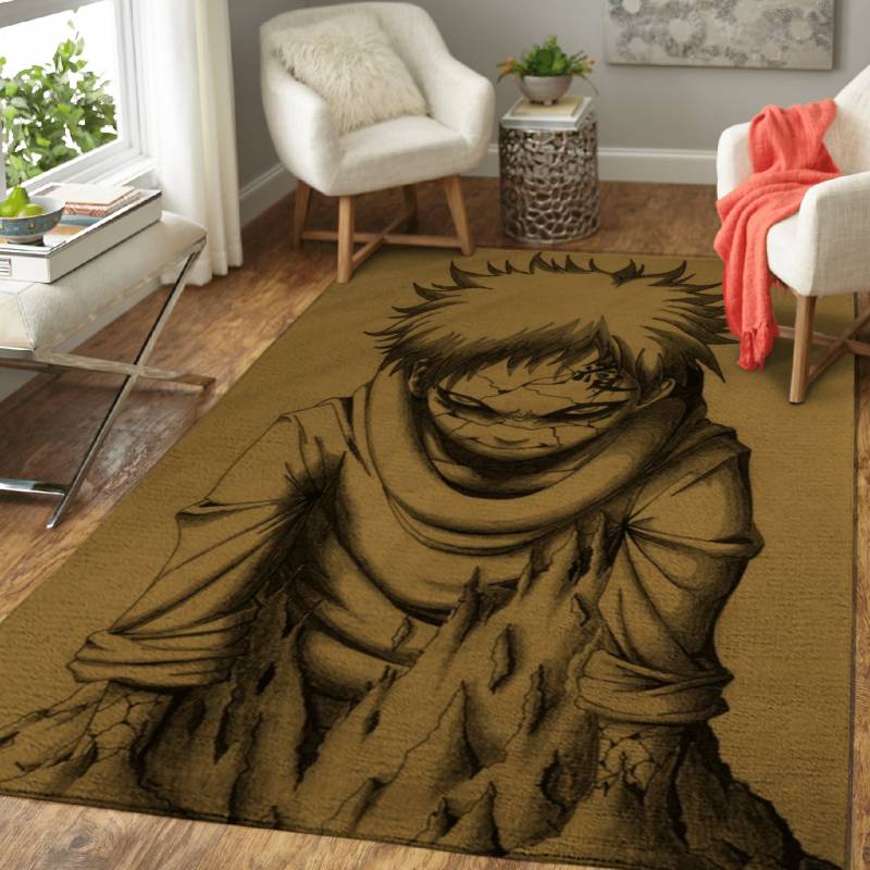 Gaara Anime Retro Art Area Rug – Carpet