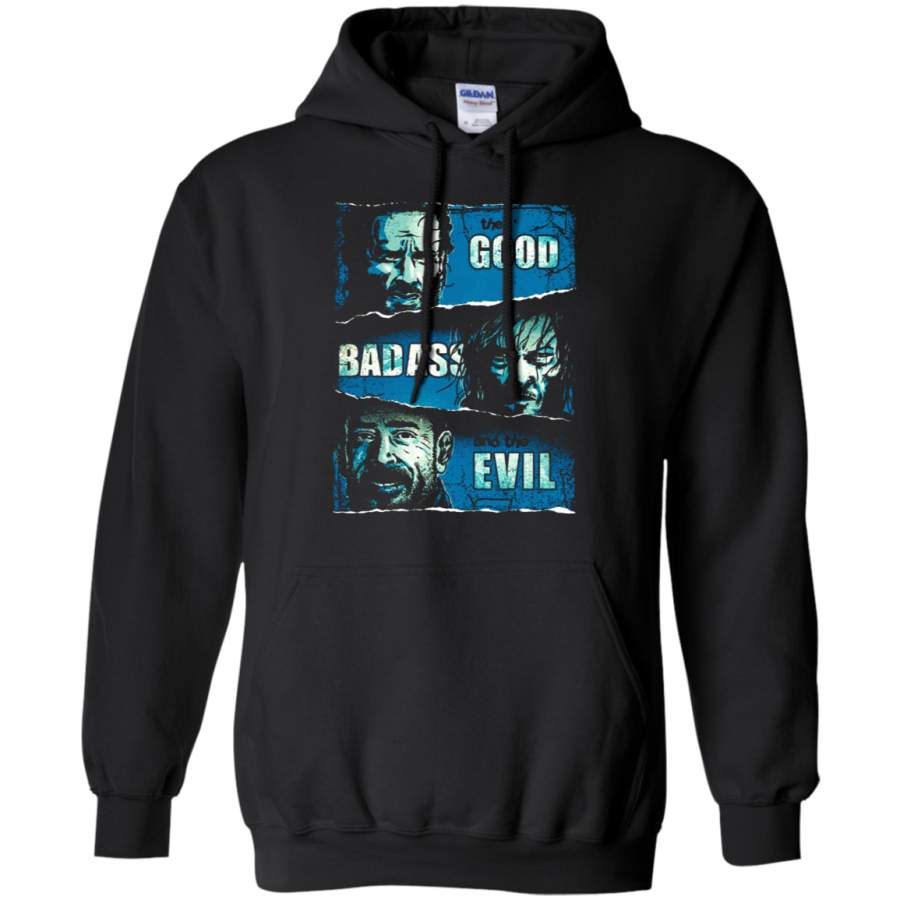 AGR The Good The Badass An The Evil The Walking Dead Hoodie