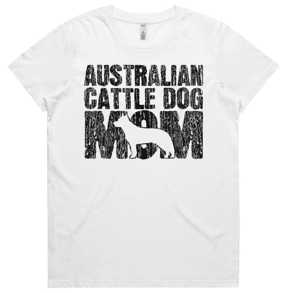 Australian Cattle Dog Mom Mama Mothers Day Gift Vintage Womens Tshirts