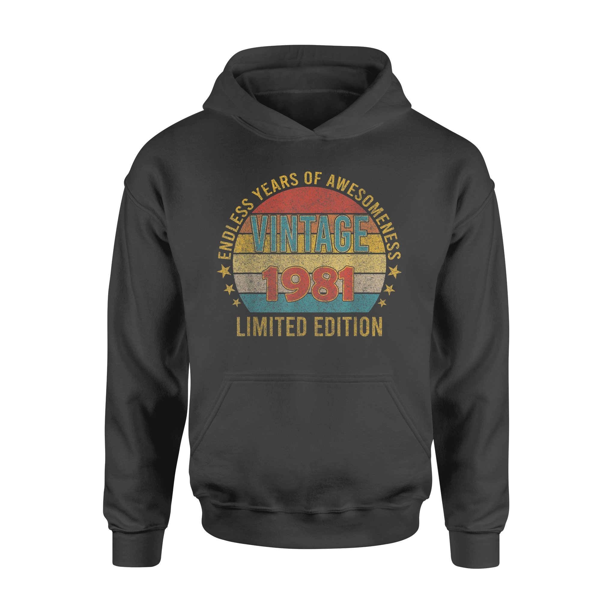 40 Year Old 40th Birthday Gift Vintage 1981 Limited Edition – Standard Hoodie