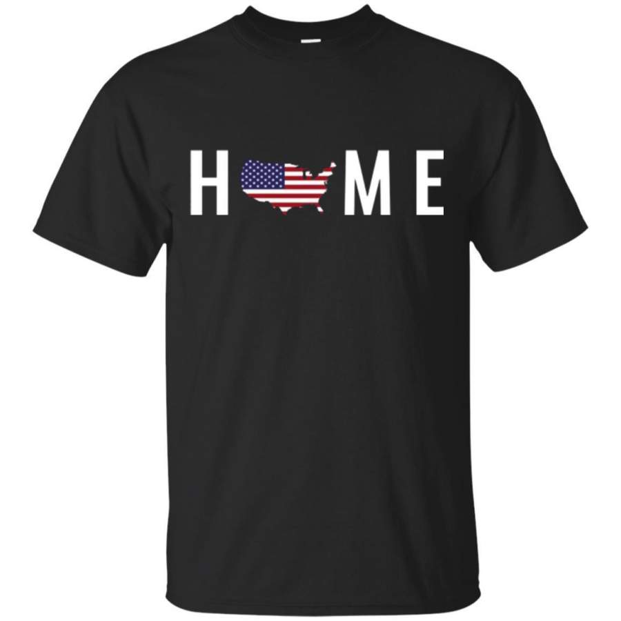 AGR Home USA America Patriotic 4th July Independence Day TShirt