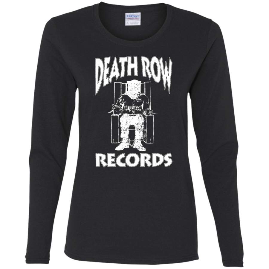 AGR DEATH ROW RECORDS Ladies’ Cotton LS T-Shirt