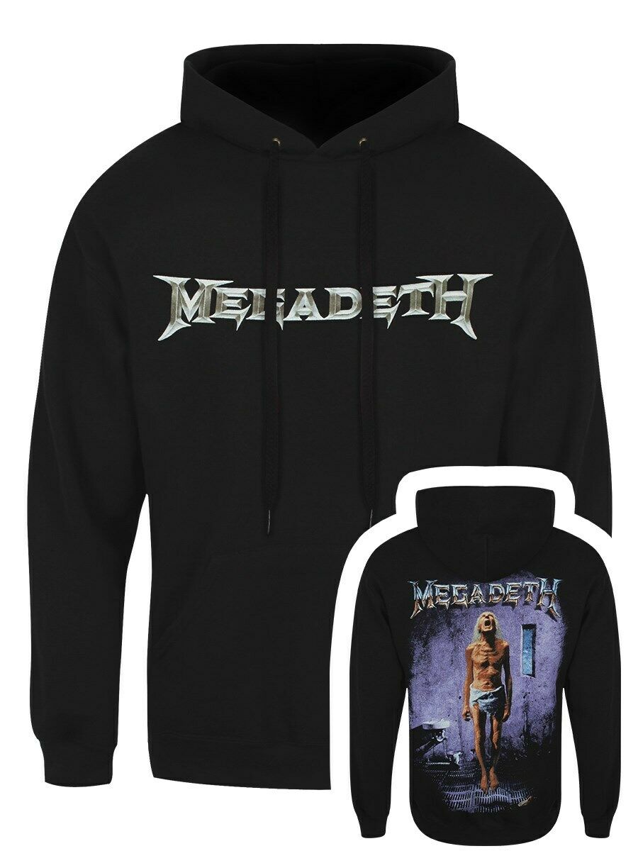 Megadeth Hoodie Countdown To Extinction Men’s Black