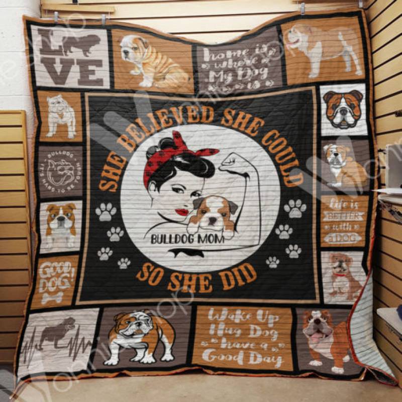 Bulldog Blanket AU1001 85O36