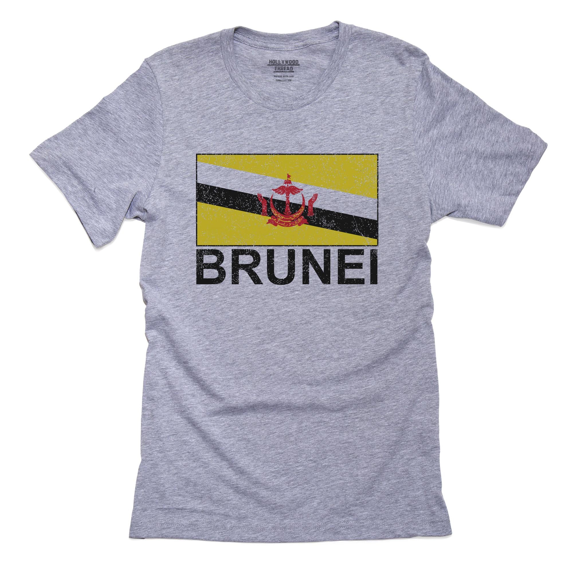 Brunei Flag – Special Vintage Edition T-Shirt, Framed Print, Pillow, Golf Towel