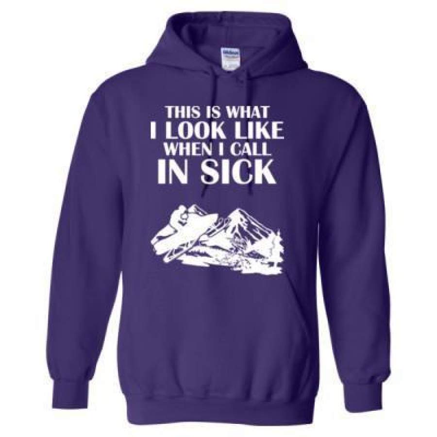 AGR Snowmobile This Is What I Look Like When I Call In Sick – Heavy Blend™ Hooded Sweatshirt