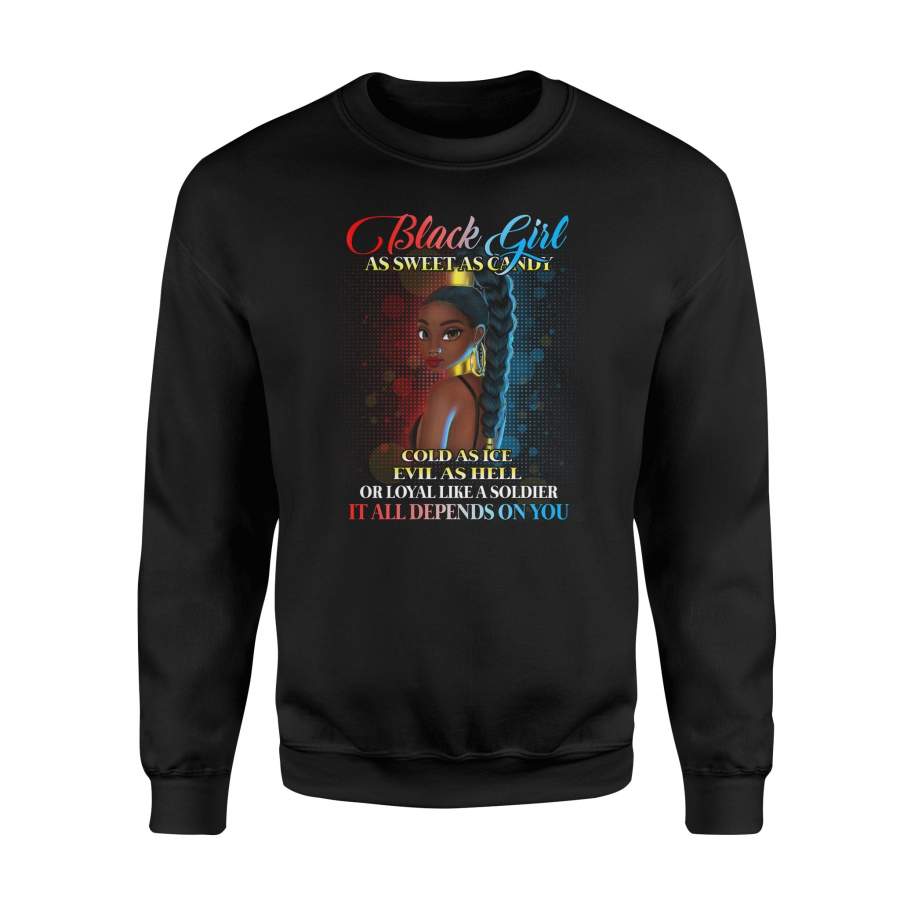 Black Girl Candy Sweatshirt