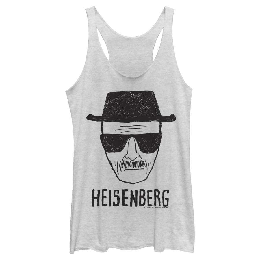 Breaking Bad Women’s Heisenberg Sketch  Racerback Tank