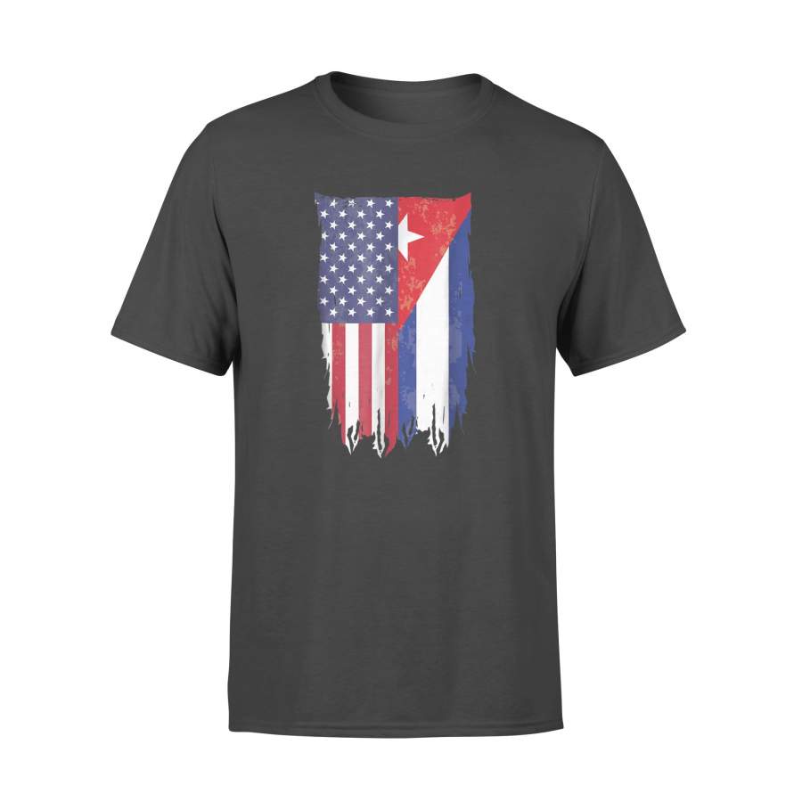 American Cuban Flag T-shirt Cuban Pride Heritage – Standard T-shirt