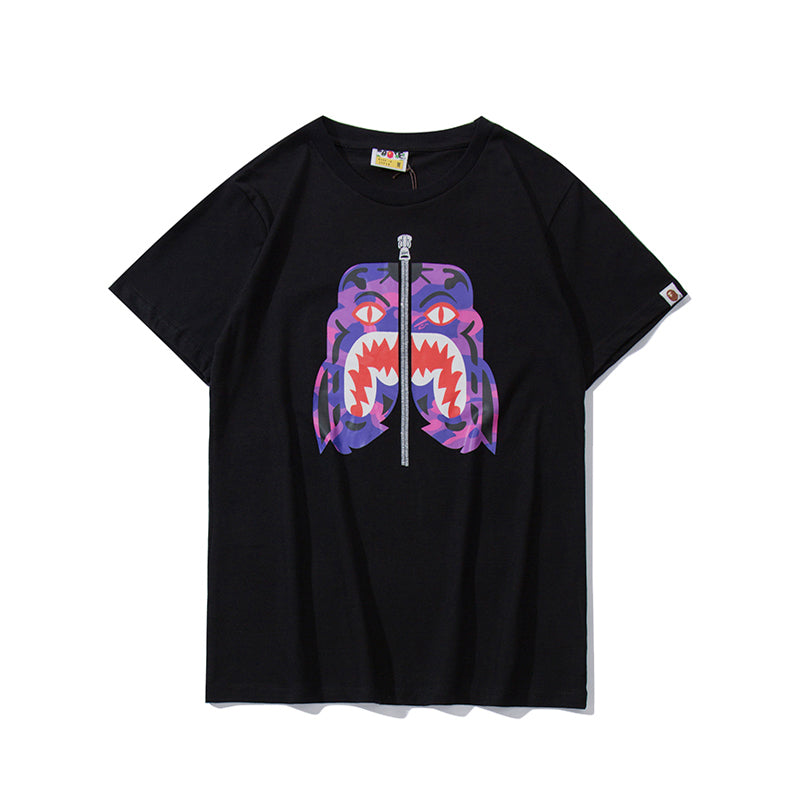 Bape Shark Camo Tee Shirt 713