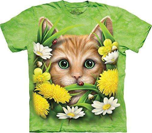 The Mountain Kitten In Springtime T-Shirt