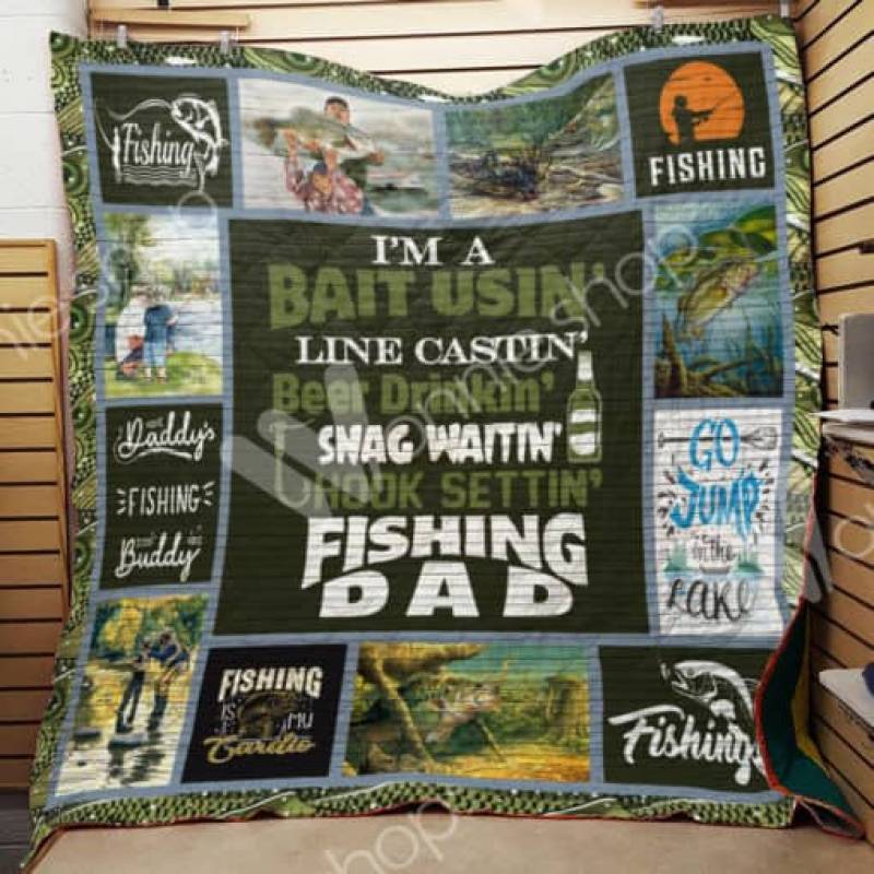 Fishing Dad A0603 88O42 Blanket