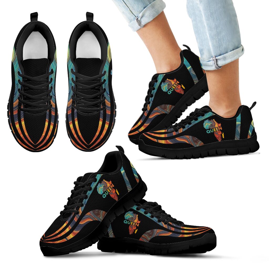 Black Queen African American Sneakers 0622