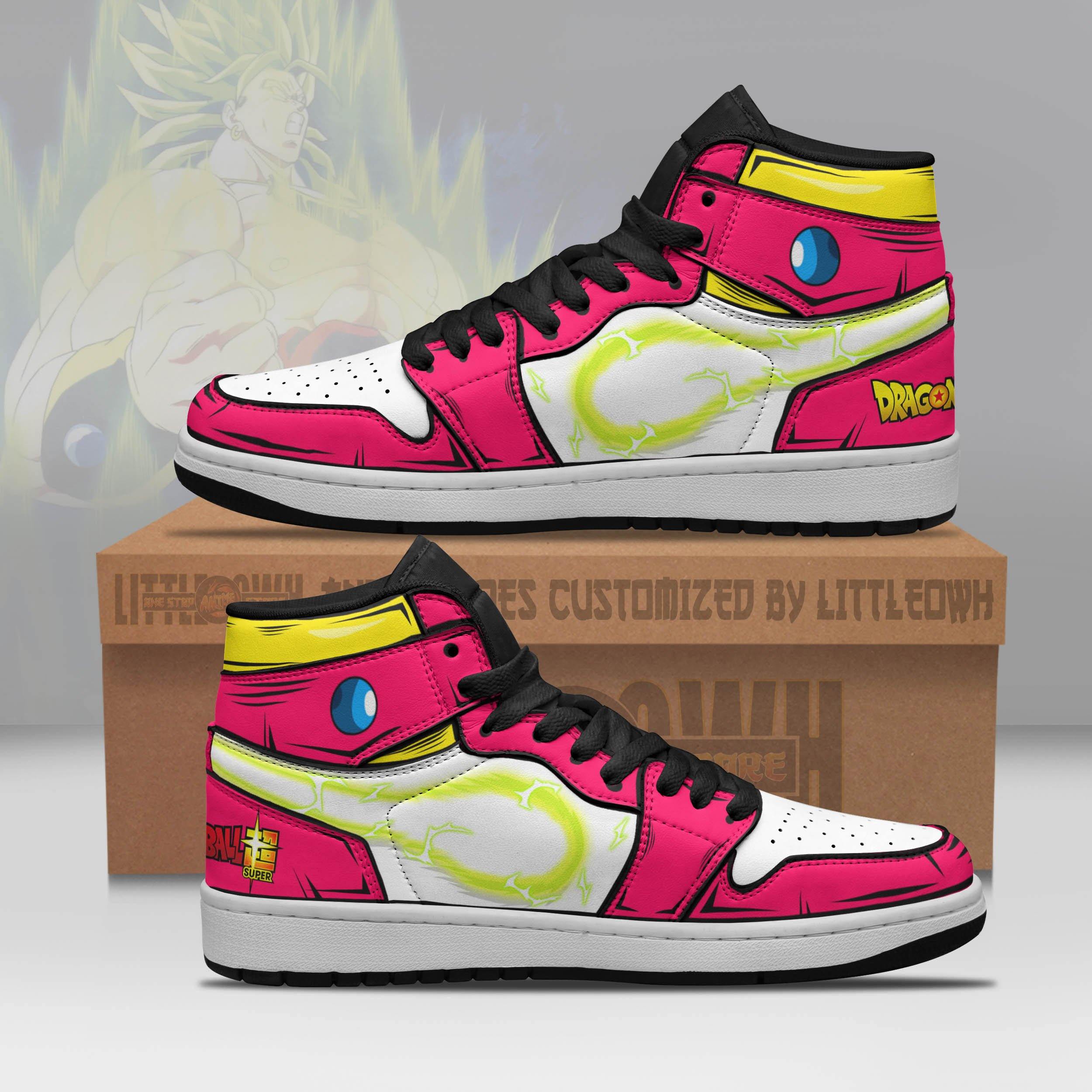 Broly Jd Sneakers Custom Skill Dragon Ball Anime Shoes