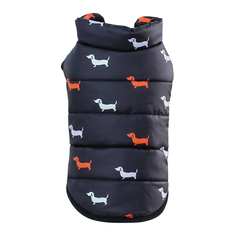 Autumn Winter Clothes For Dogs Thicken Down Jacket Cotton-Padded Hoodie For Small Medium Dogs Puppy French Chihuahua Outfit alx