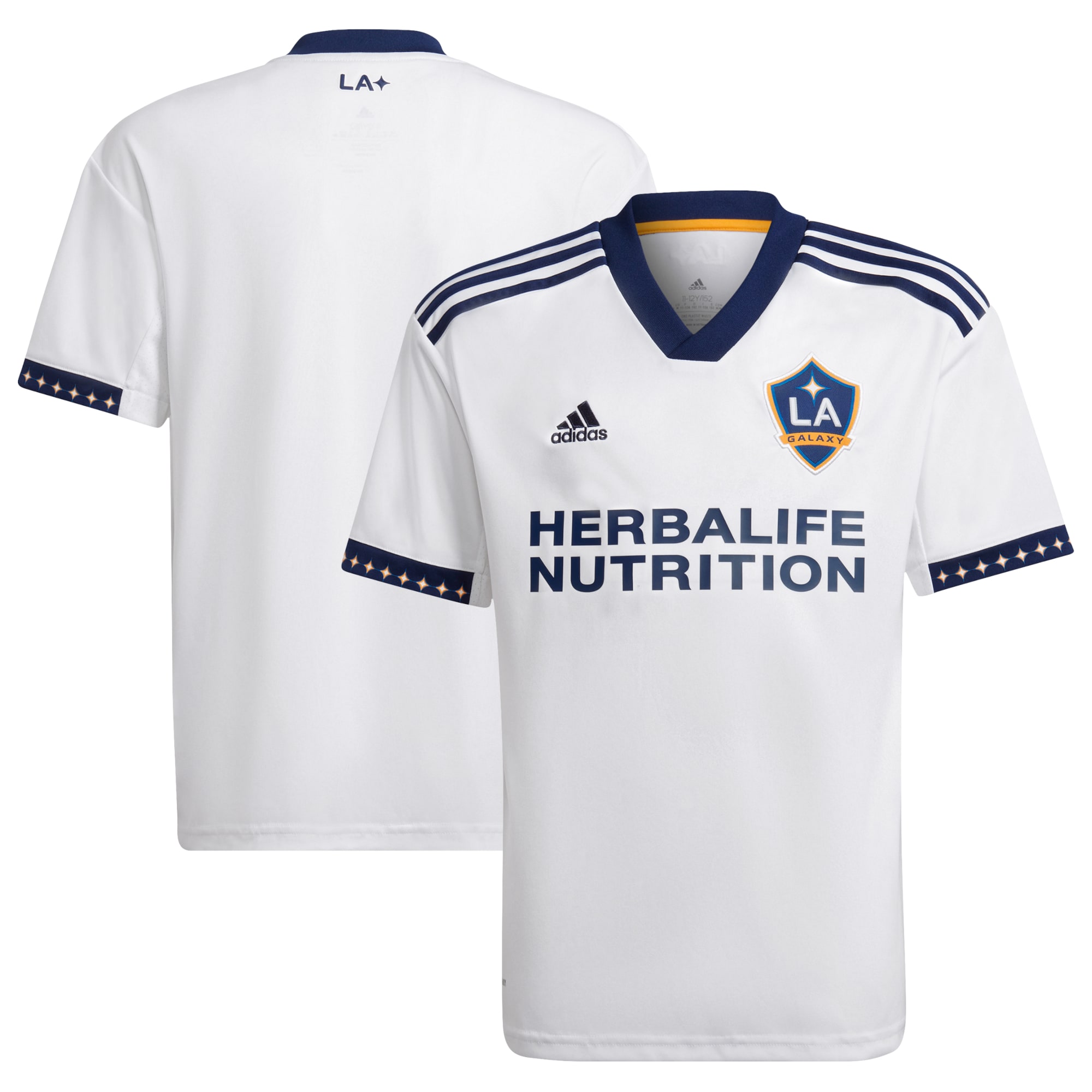 LA Galaxy Youth 2022 City of Dreams Kit Replica Blank Jersey – White