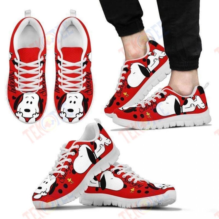 Mens Womens Snoopy Cute Unisex Sneakers Trending Brand Custom Running Shoes For Men Women TDT988