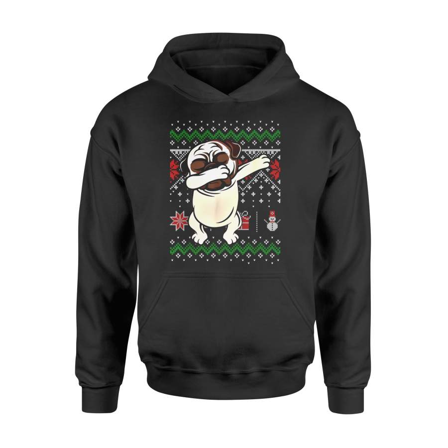 Christmas gift idea Puggle Dabbing T-Shirt – Standard Hoodie