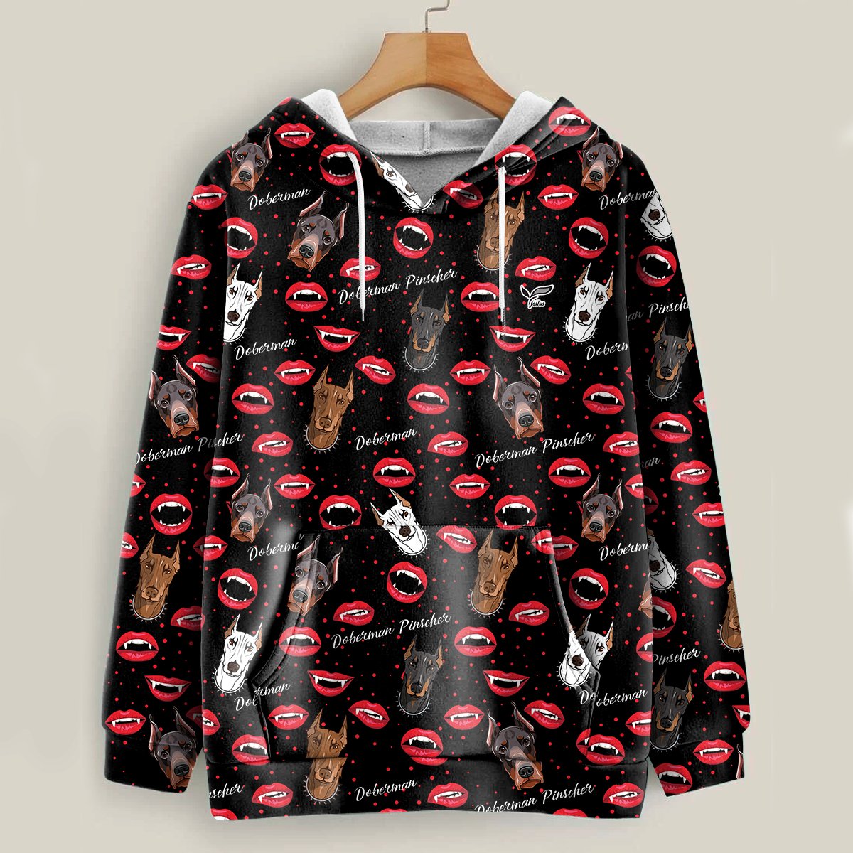 Baby Come Here – Doberman Pinscher Halloween Hoodie
