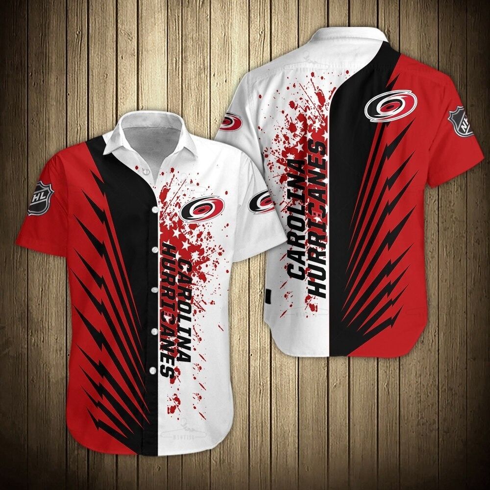 Carolina Hurricanes Shirts 3D Color Cool Short Sleeve