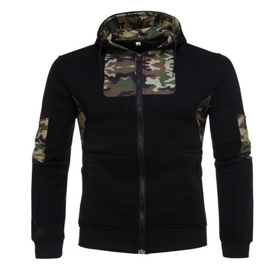 T-Bird Hoodies Men 2018 Male Long Sleeve Hoodie Army Green Camouflage Sweatshirt Mens Moletom Masculino Hoodies Slim Tracksuit