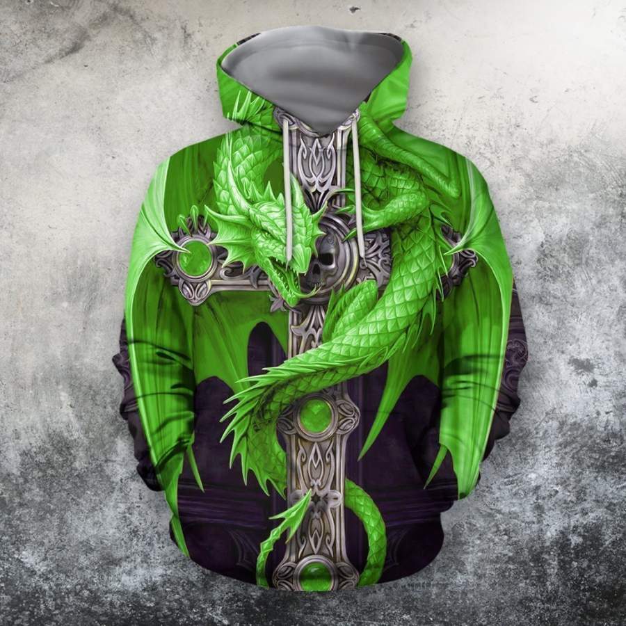 3D AOP Luminous Dragon Shirt