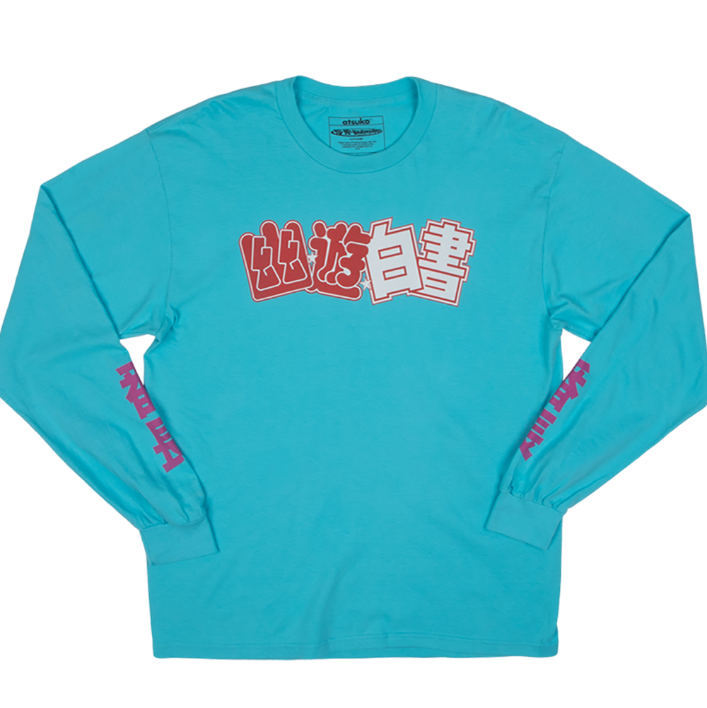 Yu Yu Hakusho Kuwabara Bancho Blue Long Sleeve Tee