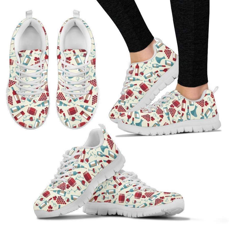 Wine Lovers Women’s Sneakers