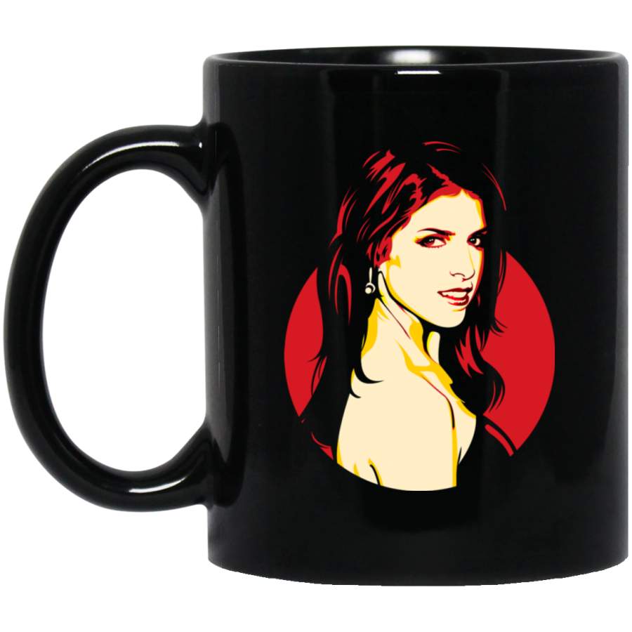 Anna Kendrick Mug 11 oz 15 oz Black Mug