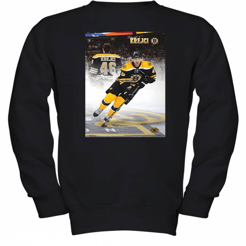 International Boston Bruins David Krejci Wall Youth Sweatshirt