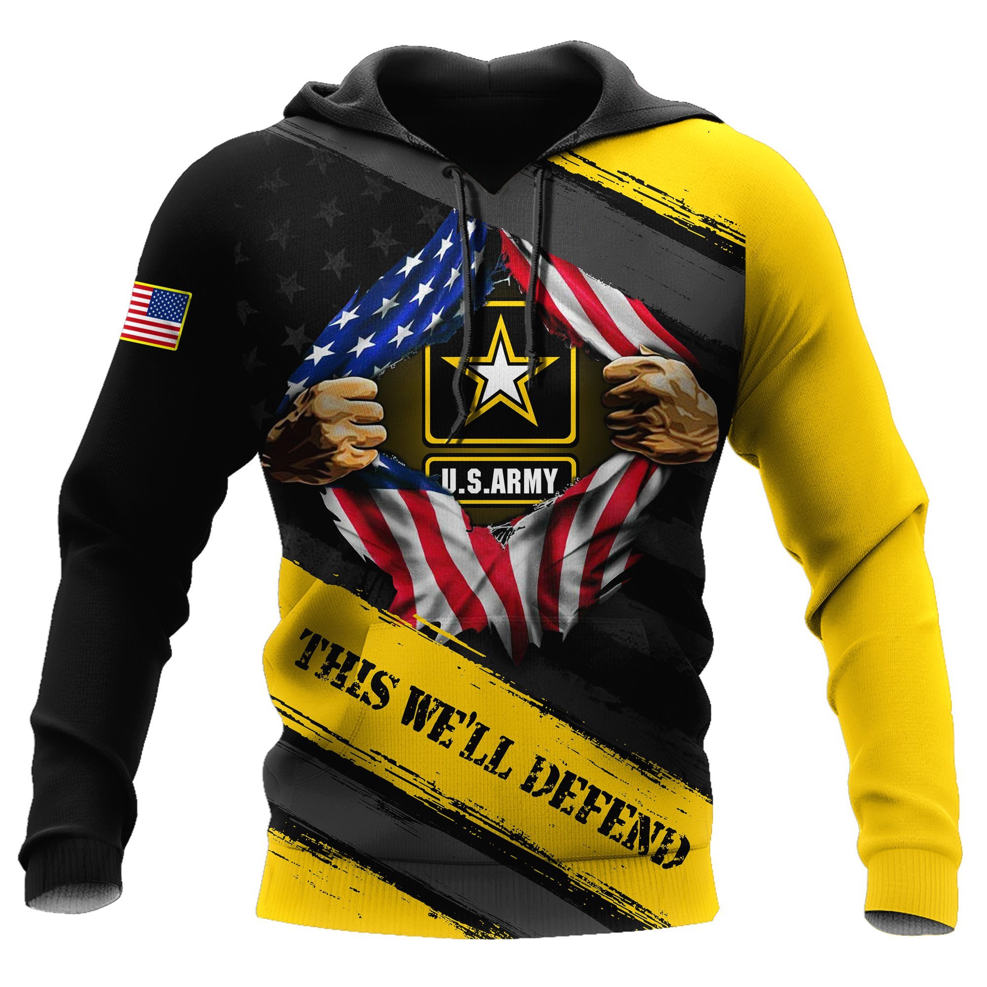 United States Army 3D All Over Printed Unisex Shirts