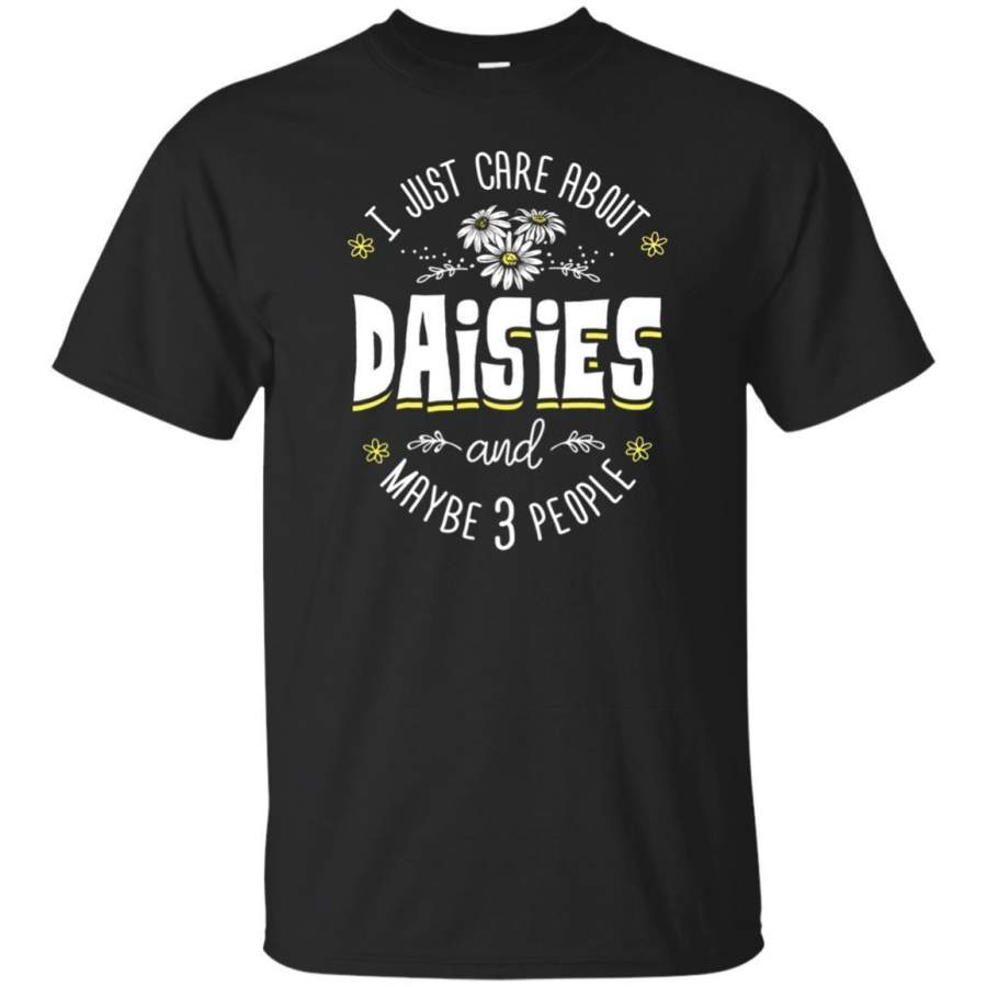 AGR Daisies T-shirt – I Just Care About Daisies