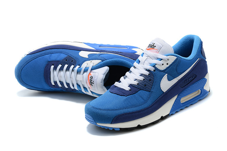 Nike Air Max 90 SE ‘First Use Pack – Signal Blue’ Men Shoes Sneakers SNK722683648