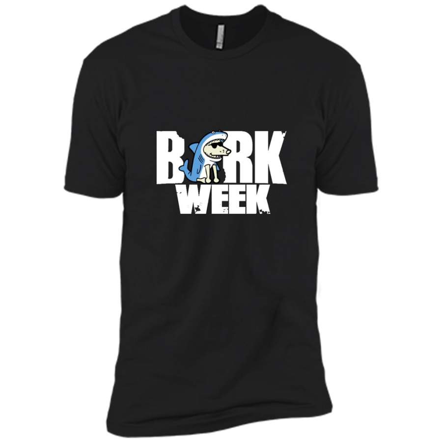 BarkWeek Shark Funny Gift – Canvas Unisex USA Shirt