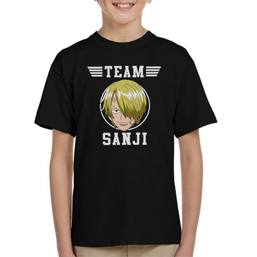 Team Vinsmoke Sanji One Piece Kid’s T-shirt