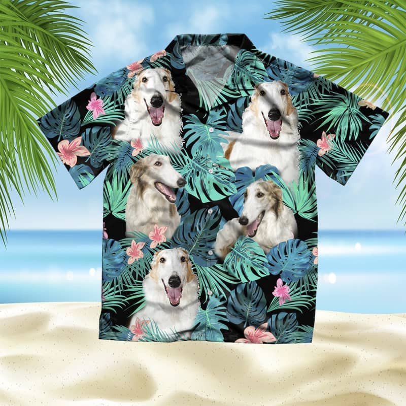 Felacia Borzoi 2 Summer Leaves Hawaii Shirt Ha49475