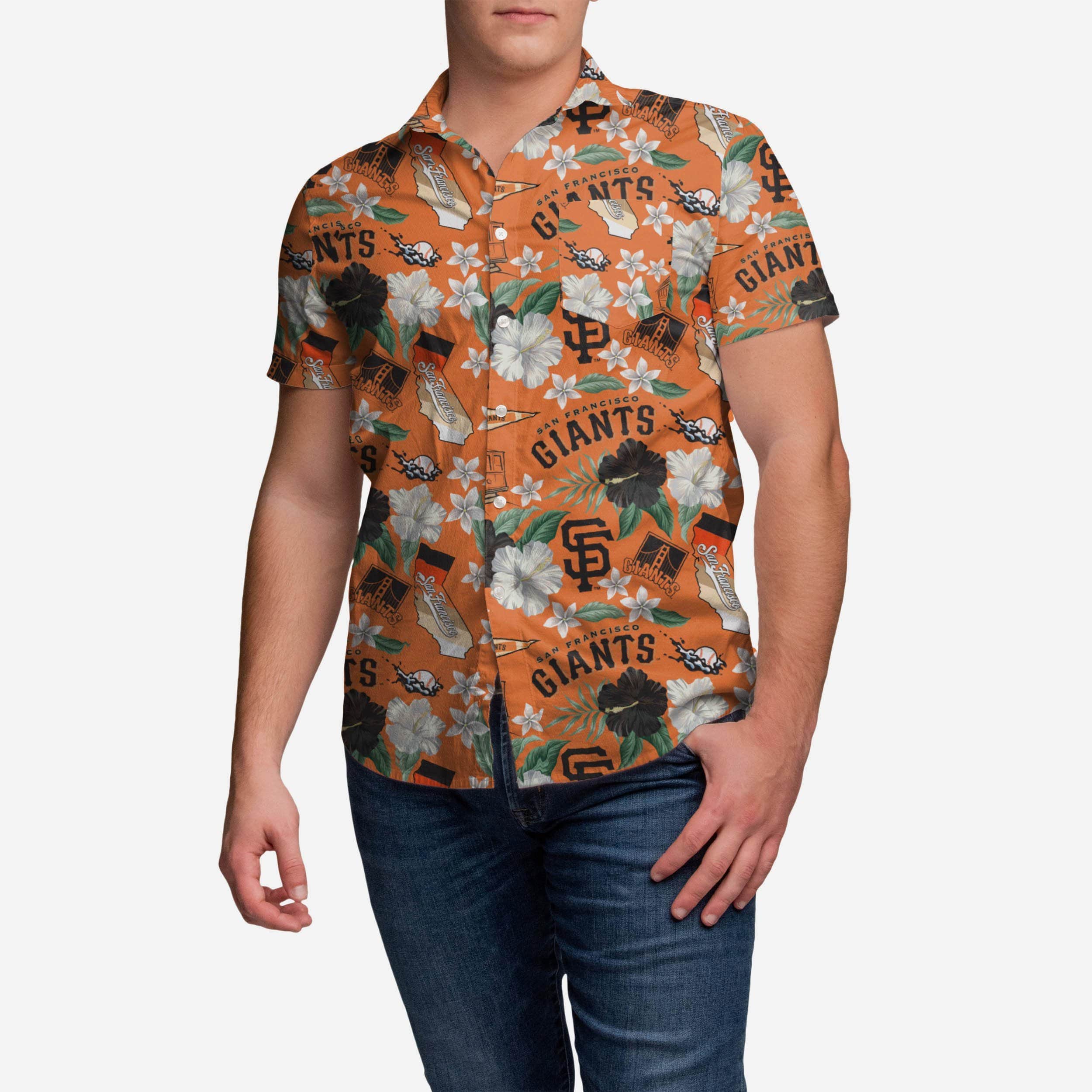 San Francisco Giants City Style Button Up Shirt