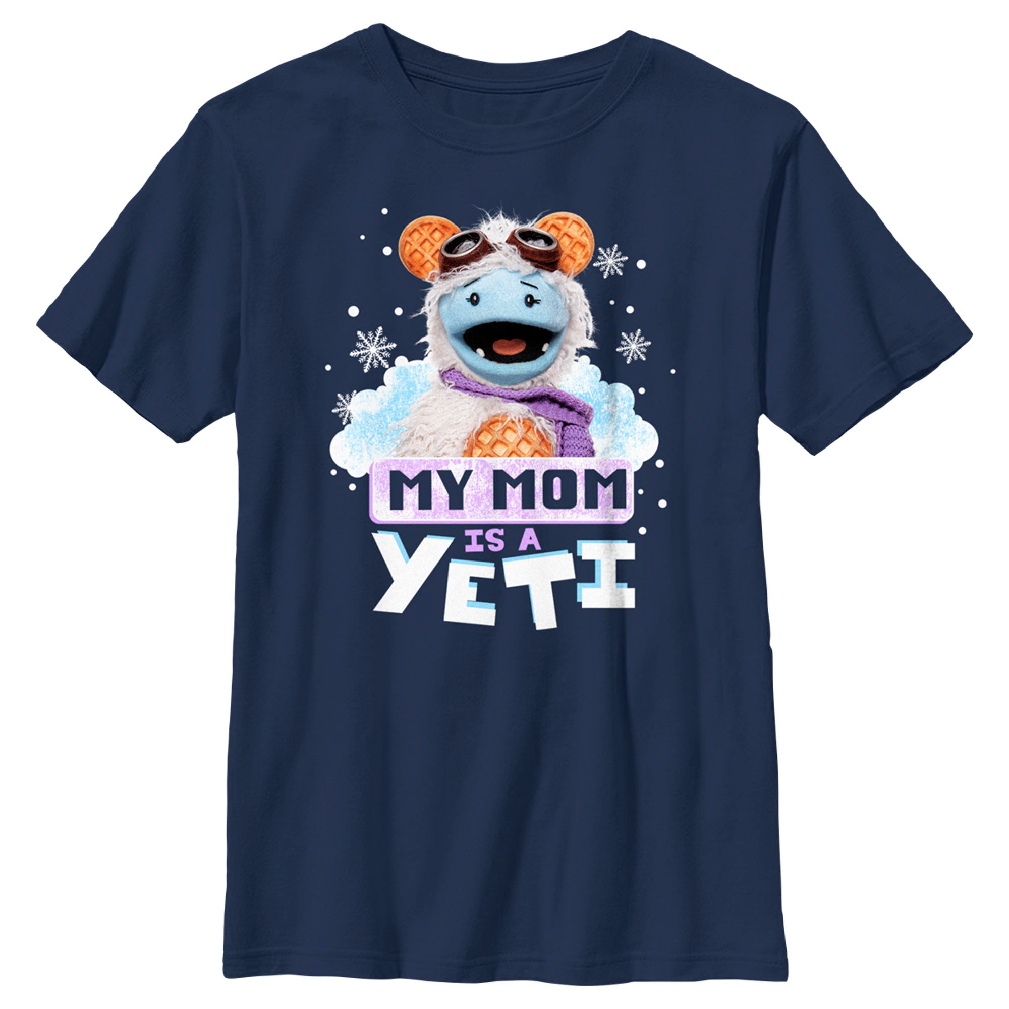 Boy’S Waffles + Mochi My Mom Is A Yeti T-Shirt