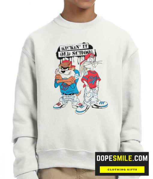 Bugs Bunny and Taz Old School cool Sweatshirt