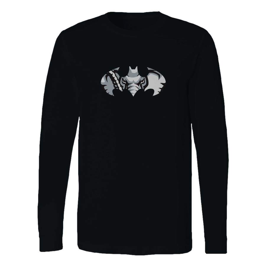 Alabama Batman Logo Long Sleeve T-Shirt