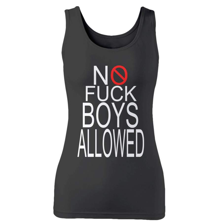 No F Boys Allowed Woman’s Tank Top