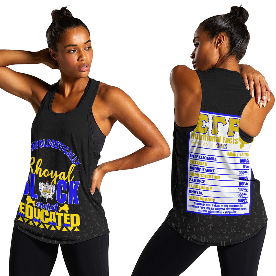 Africazone Tank Top – Sigma Gamma Rho Racerback Tank A35