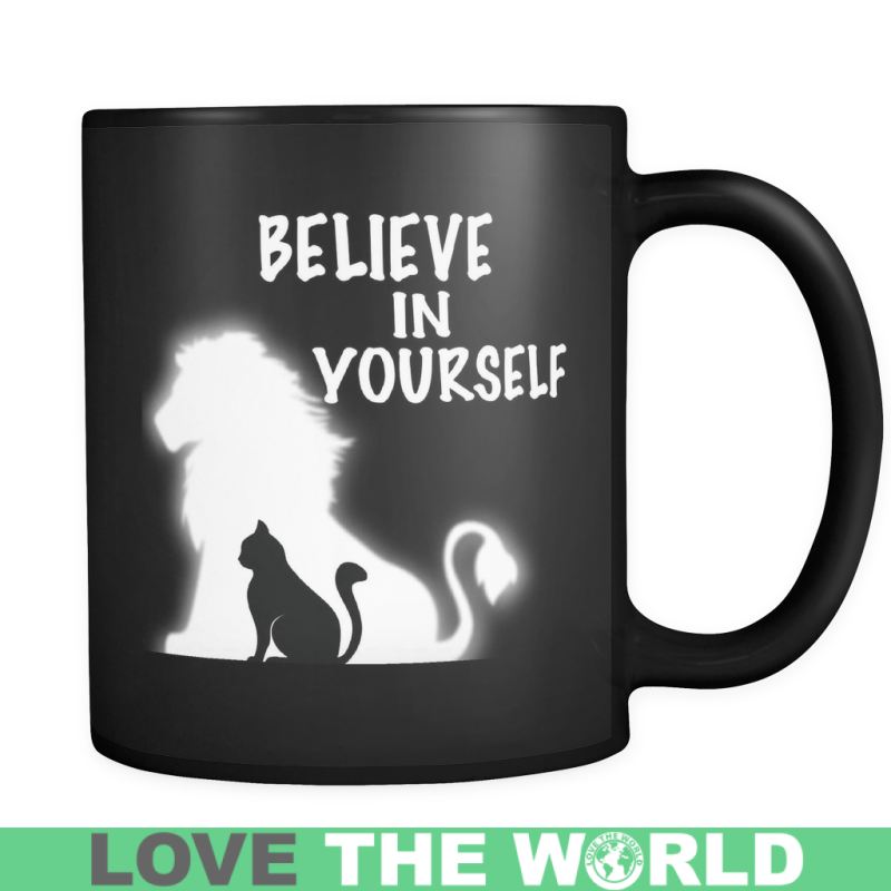 CAT WITH LION SHADOW MUGS H21